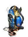 Ver imagem 2 de Kit Suporte Autistas Abafador de Sons 11 Db Dinossauros com Abafador Azul Coleção Tea e Amor Nsupdin