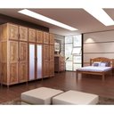 Ver imagem 1 de Guarda-roupa 12 Portas Cama Cômoda 6 Gavetas Madeira Imbuia