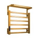 Ver imagem 5 de Toalheiro Elétrico Térmico Aquecido 45x 50 Dourado 110V