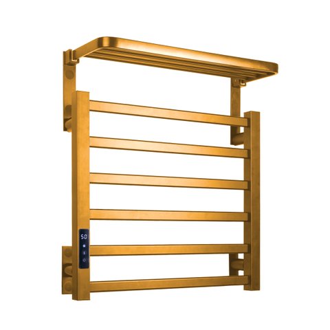 Toalheiro Elétrico Térmico Aquecido 45x 50 Dourado 110v