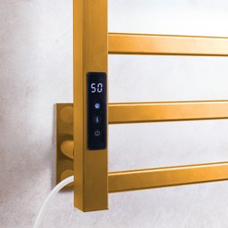 Toalheiro Elétrico Térmico Aquecido 45x 50 Dourado 110v - 7