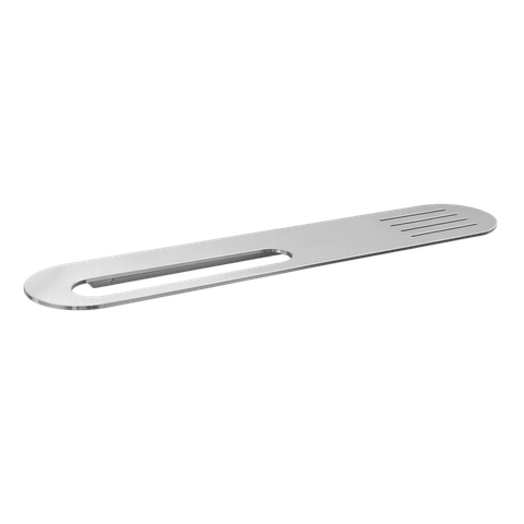Prateleira e Toalheiro para Banheiro Escovado Agata Grego Metal 60cm