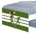 Ver imagem 4 de Bi Cama Juvenil Zap com Cabeceira Futebol Jogador