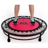 Mini Cama Elástica Jump Profissional Rosa + Step + Capa - 2