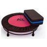 Mini Cama Elástica Jump Profissional Rosa + Step + Capa - 1