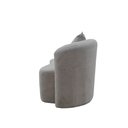 Ver imagem 6 de Sofá Decorativo Montreal 150cm Orgânico Bouclé Cinza Claro