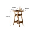 Ver imagem 3 de Conjunto Mesa Bistrô com 4 Banquetas Cedro Gold 11C