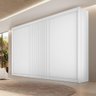 Guarda Roupa 3 Portas 100% Mdf Vitória Branco Acetinado - Móveis Europa - 1