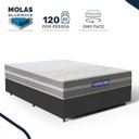 Ver imagem 3 de Cama Box com Colchão Gazin de Molas Ensacadas One Face Air Up Queen 158cm