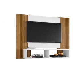Painel para Tv até 42 Polegadas Ripado Navi 1,20m - Branco/ripado - 1