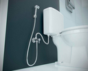 Ver imagem 2 de Ducha Luxo C/ Crivo Cromado Flex 1,20m 220929 - Blukit