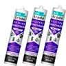 3 Tubos De Silicone Aquario Sil Trade 280g Siltrade cor:Incolor - 1