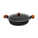 Ver imagem 1 de Frigideira Granito Preto Gourmet Antiaderente Javali Am 30cm