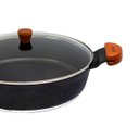 Ver imagem 2 de Frigideira Granito Preto Gourmet Antiaderente Javali Am 30cm