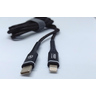 Cabo Carregador Turbo YGGY Usb Tipo C x Lightning Preto 3A 1,2m - 2
