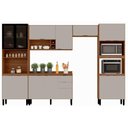 Ver imagem 7 de Kit Modulado Demóbile 5 Peças Firenze C5p155 Amendola/nude Prime Tx