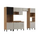 Ver mais imagens de Kit Modulado Demóbile 5 Peças Firenze C5p155 Amendola/nude Prime Tx