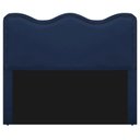 Ver imagem 6 de Cabeceira Solteiro Bari P02 90 cm Para Cama BoxAzul Marinho