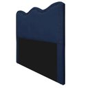 Ver imagem 4 de Cabeceira Solteiro Bari P02 90 cm Para Cama BoxAzul Marinho
