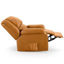 Ver imagem 5 de Poltrona do Papai Reclinável Pietra Power Touch Massagem Fh9 Pu Whisky - Mpozenato