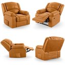 Ver mais imagens de Poltrona do Papai Reclinável Pietra Power Touch Massagem Fh9 Pu Whisky - Mpozenato