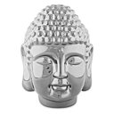 Ver imagem 1 de Escultura Buda de Cerâmica - Prata