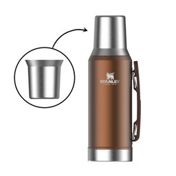 Garrafa térmica Mate System maple Stanley 1,2L com tampa que vira cuia - 2
