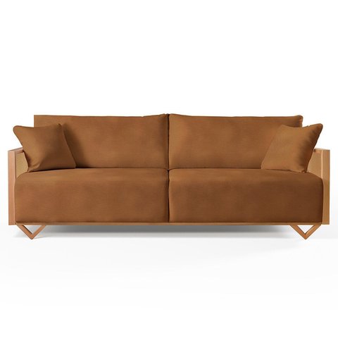 Sofá Fixo 3 Lugares Luxo 190cm Arthur