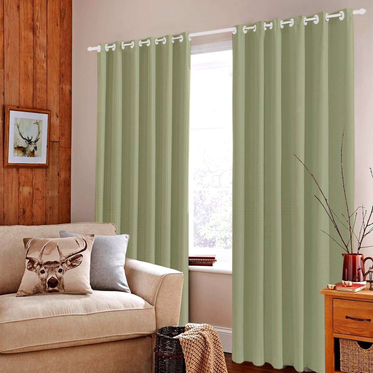 Cortina Corta Luz 100% Blackout Porta/janela 2,80x2,80 - 2