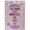 Ver imagem 1 de Tapete Infantil Atividade Educativo Dobrável Antiderrapante:amarelinha Rose/1,00x1,50m