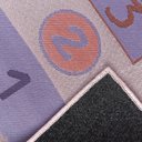 Ver imagem 4 de Tapete Infantil Atividade Educativo Dobrável Antiderrapante:amarelinha Rose/1,00x1,50m