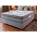 Ver imagem 5 de Cama Box King Colchão Ortomove + Box Desmontável 193x203x65 One Face Espuma D45 Cinza