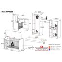 Ver imagem 4 de Quarto Infantil Completo Berço com Colchão Incluso Guarda-roupa e Cômoda Multimóveis Mp4359