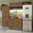 Ver imagem 1 de Armário de Cozinha Completa 229cm Rustic Emilly Madesa 18xa Rustic