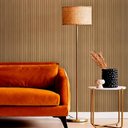 Ver imagem 1 de Papel de Parede Madeira Ripada MDF Natural - Várias Cores - Camurça