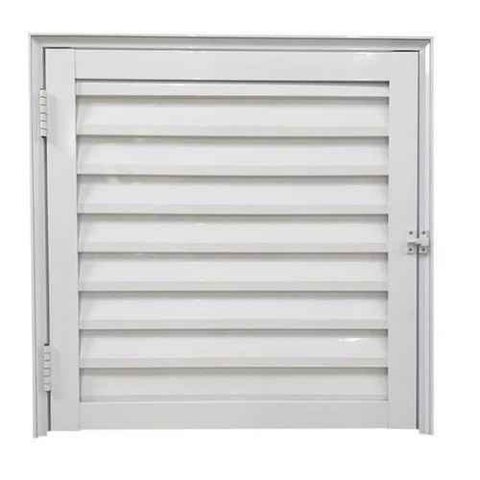 Porta de Alumínio para Alçapão 80x80cm Rede Móveis Branco