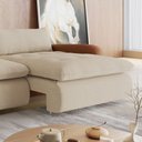 Ver imagem 4 de Sofá 3 Lugares Equestre Horse Retrátil Corino/linho 230cm