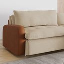 Ver imagem 3 de Sofá 3 Lugares Equestre Horse Retrátil Corino/linho 230cm