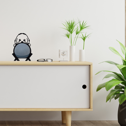 Suporte de Alexa para Echo Dot 4 e Dot 5 Cachorro "maltês" - 2