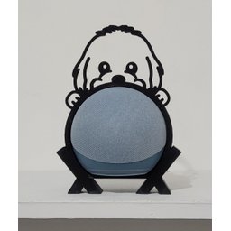 Suporte de Alexa para Echo Dot 4 e Dot 5 Cachorro "maltês" - 3