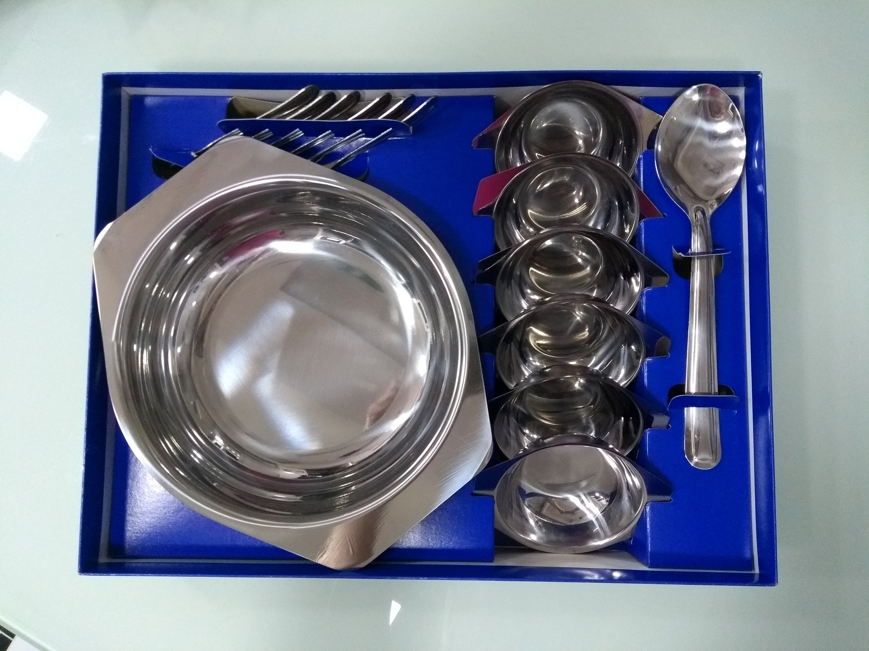 Conjunto em Inox para Sobremesa Ravinox - 14 Peças - 3