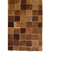 Ver imagem 3 de Tapete de Couro Quadriculado 2,00 X 1,50 M Caramelo