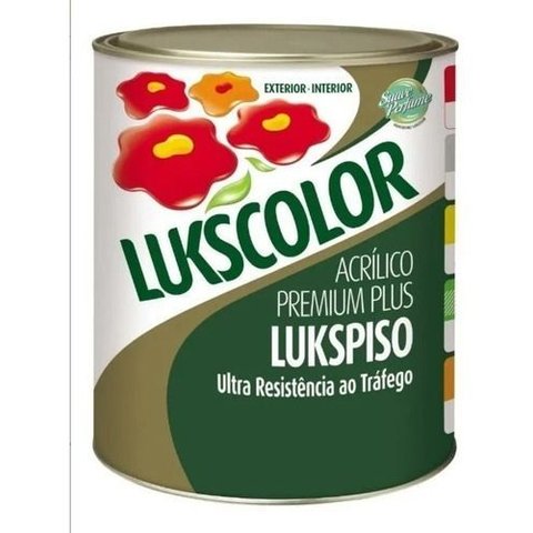 Tinta Piso Lukspiso 900ml 1/4 Diversas Cores:azul