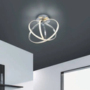 Ver imagem 2 de Luminária Mandala Led Dimerizável 0813 Bivolt 50w Cromado