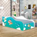 Ver imagem 1 de Cama Infantil com Colchão Patrulha Animal 100% Mdf para Quarto Infantil