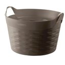 Ver imagem 1 de Cesto Plástico Sanremo para Roupa Moolti Redondo Castor Sr1830/2 30l