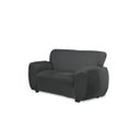 Ver imagem 1 de Capa Sofa de 2 Lugares Tecido Malha Gel Poliéster Gold Cinza