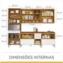 Ver imagem 4 de Cozinha Completa 5 Peças Burguesa Espresso Móveis