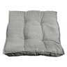 Almofada Futon Decoração 50x50 Cm Vários Modelos Cinza Claro - 2