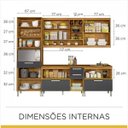 Ver imagem 4 de Cozinha Completa 5 Peças Burguesa Nesher Móveis